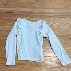White long sleeve t shirt
